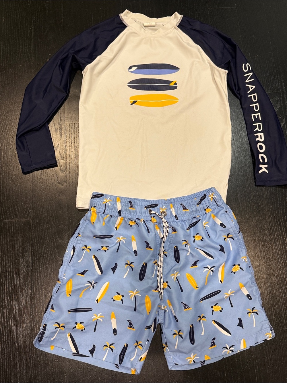 SnapperRock bathing suit set size 12